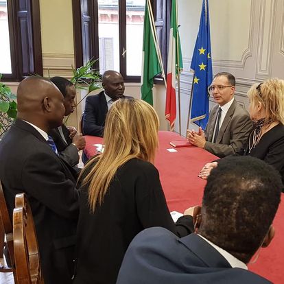Incontro istituzionale con delegazione internazionale